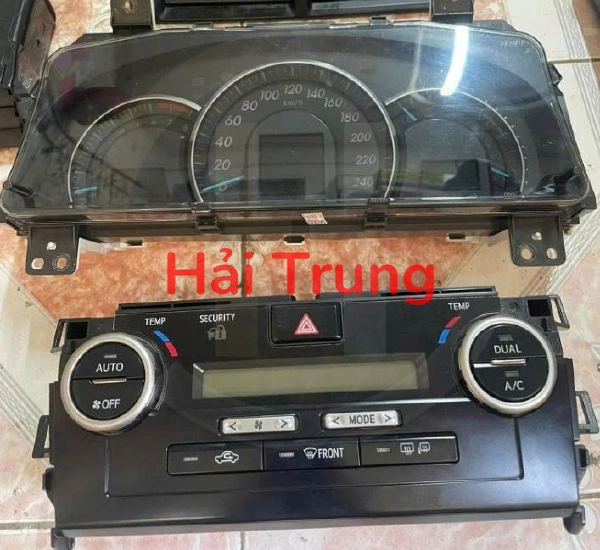 Tháo xe Bảng điều hòa, Đồng hồ táp lô Toyota Camry 2013 2014 2015