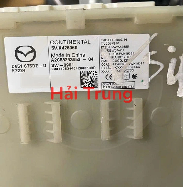 D651675DZD Hộp chìa khóa Mazda 2 Tháo Xe